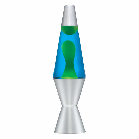 14.5” LAVA LAMP – YELLOW/BLUE/SILVER - US 5205