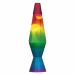 14.5” LAVA LAMP RAINBOW – WHITE/CLEAR/TRICOLOR - US 7247
