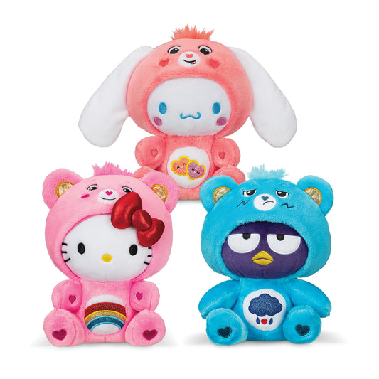 HELLO KITTY AND FRIENDS X CARE BEARS PLUSH - US 4394