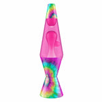 14.5″ LAVA LAMP – TIE DYE PINK SPIRAL - US 9532