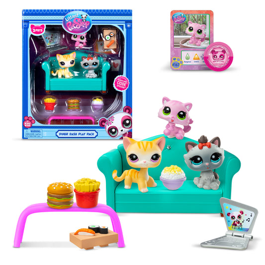 LITTLEST PET SHOP DINER DASH PLAY PACK - US 4689