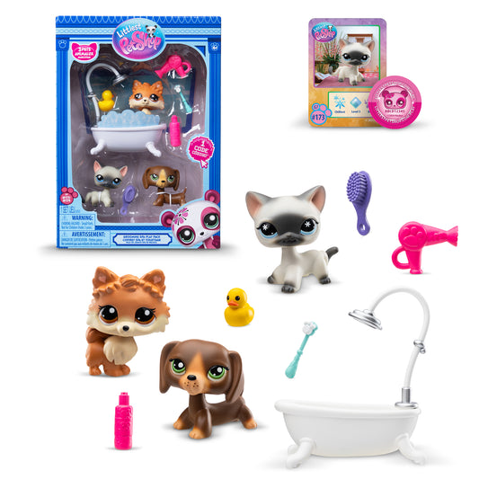 LITTLEST PET SHOP GROOMING SPA PLAY PACK - US 8204
